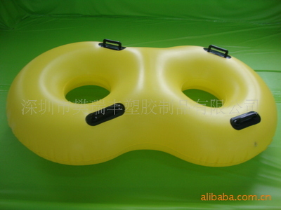 【供应PVC高弹性双人充气滑水圈(图)】价格,厂家,图片,充气玩具,东莞市樊瑞丰玩具制品-